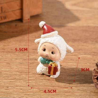 Handmade animal Santa ornaments 🎄 (48% off for Christmas🔥)-SLOOSELYK