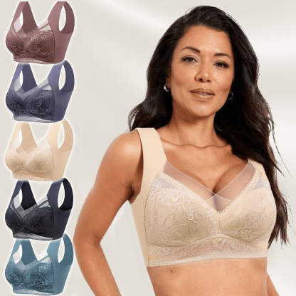 🎁Last Day Buy 1 Get 3 Packs(Each only £5.6) 🔥 Seamless Sexy Push Up Wireless Bra