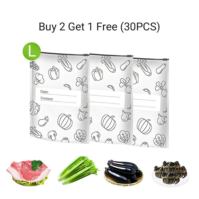🍗Buy 2 Get 1 Free 🥦Reusable Aluminum Foil Sealable Storage Bags