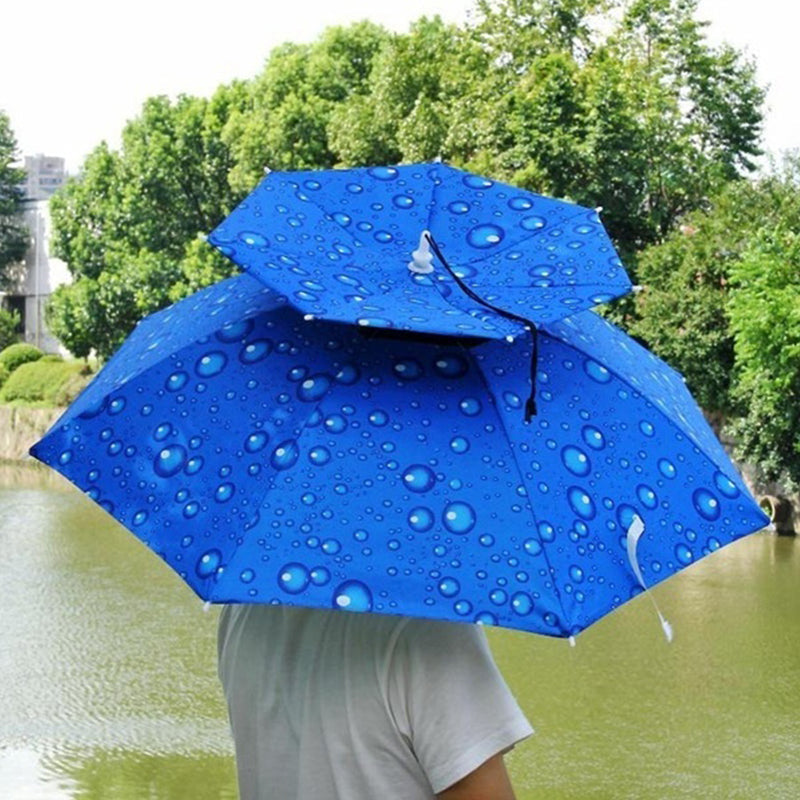 🔥Last Day Promotion - 53% OFF🔥Outdoor Double Layer Umbrella Hat