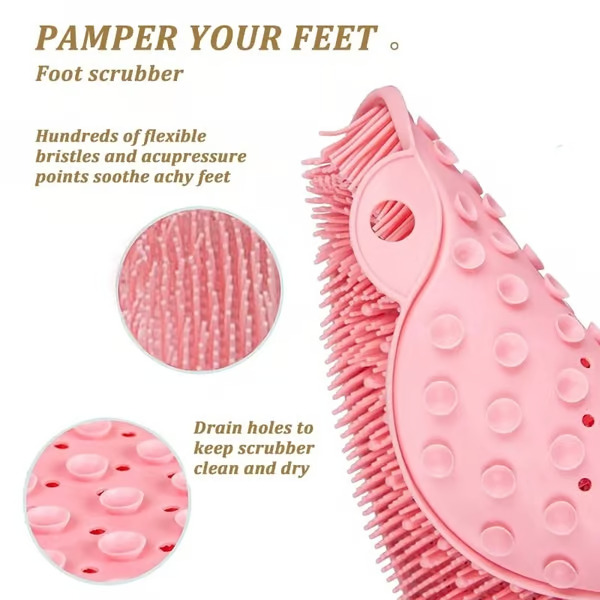 🔥Hot Sale🔥Shower Foot and Back Scrubber Massage Pad