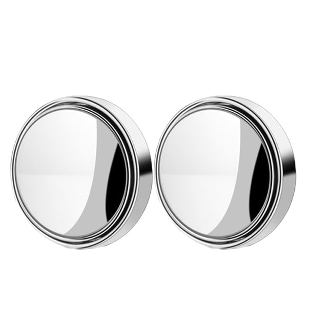 2 Pcs Car Round Frame Convex Blind Spot Mirror-SLOOSELYK
