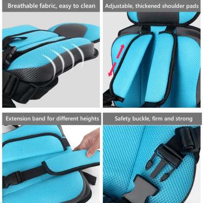 Auto Child Safety Seat Simple Car Portable Seat Belt-SLOOSELYK