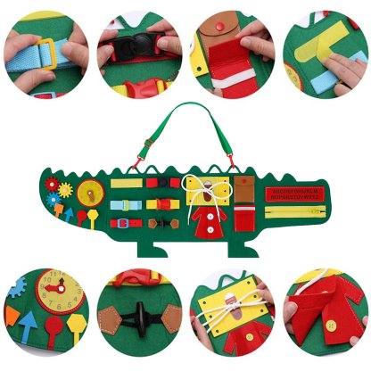 🔥Children's preschool crocodile felt-SLOOSELYK