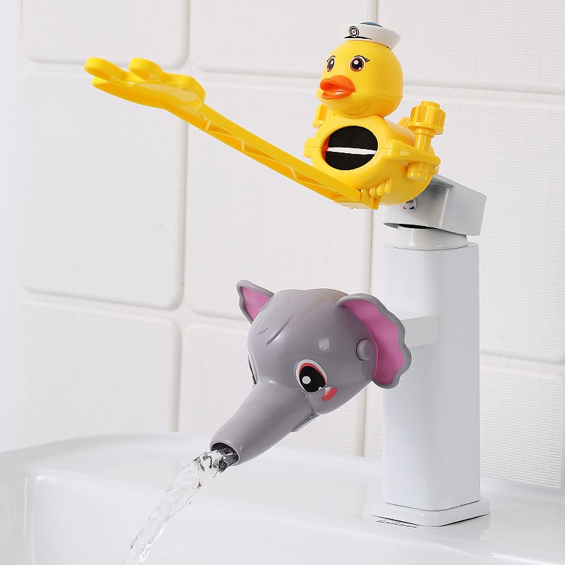 Cute little yellow duck faucet extender-SLOOSELYK