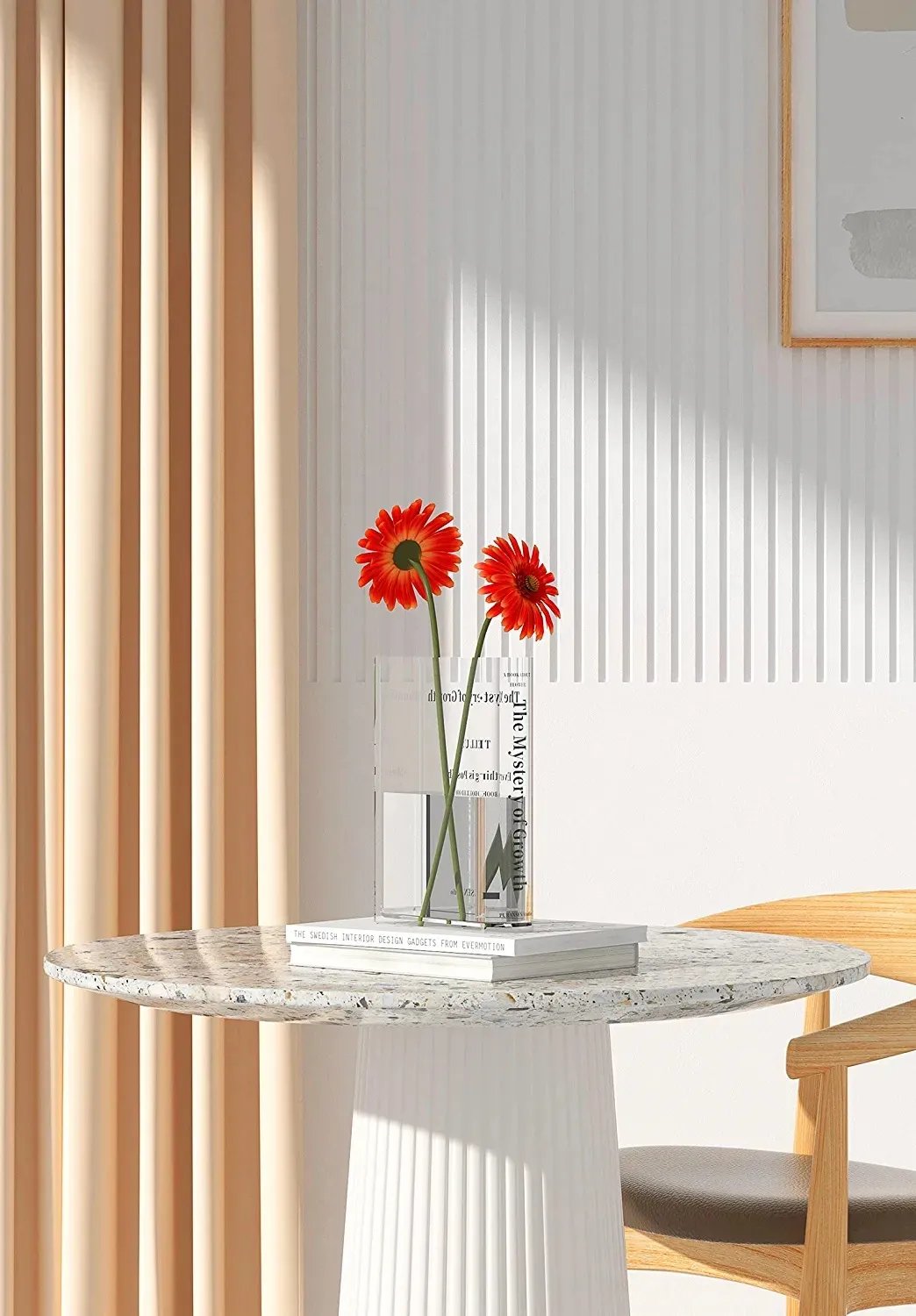 Books About Flowers - Book Vase-SLOOSELYK