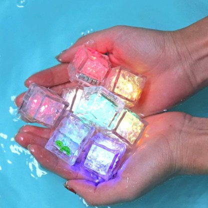 49% OFF-LED Ice Cube Bath Toy-SLOOSELYK