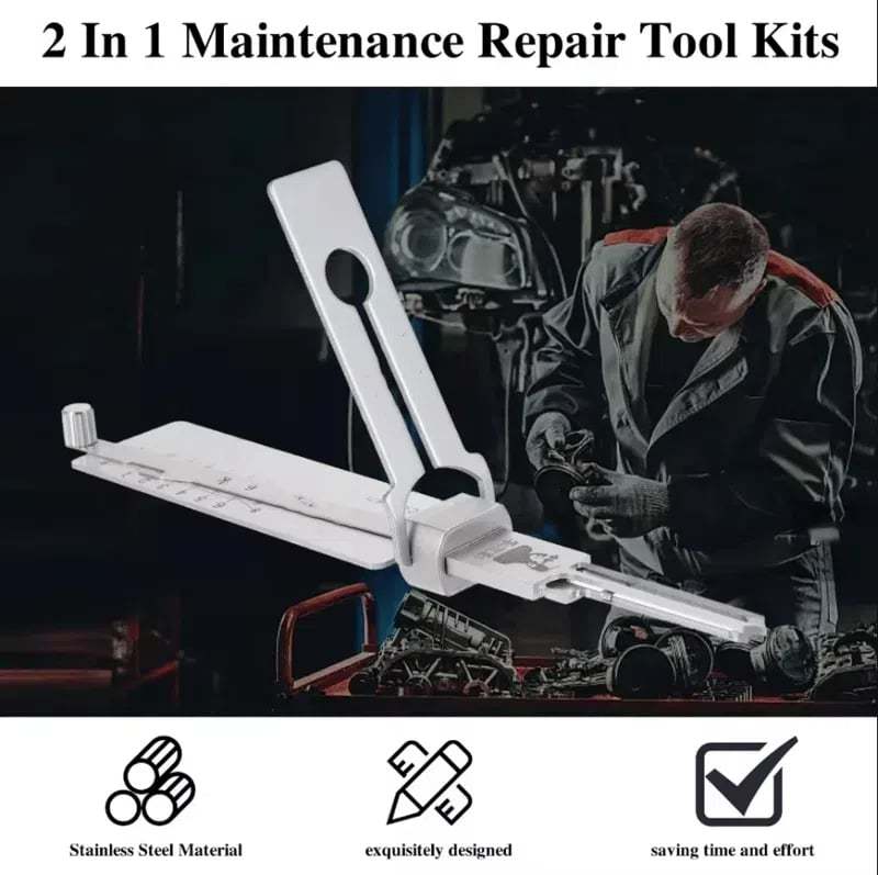 Stainless Steel Master Key Decoder-SLOOSELYK