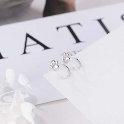 Cute Little Paws Earrings-SLOOSELYK