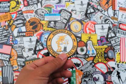 150pcs Hard Hat Stickers Pack(DIRTY) - Perfect for Helmets, Toolboxes..-SLOOSELYK
