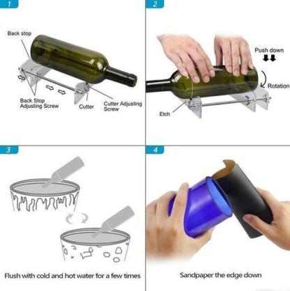 Creative Glass Bottle Cutter DIY Tools-SLOOSELYK