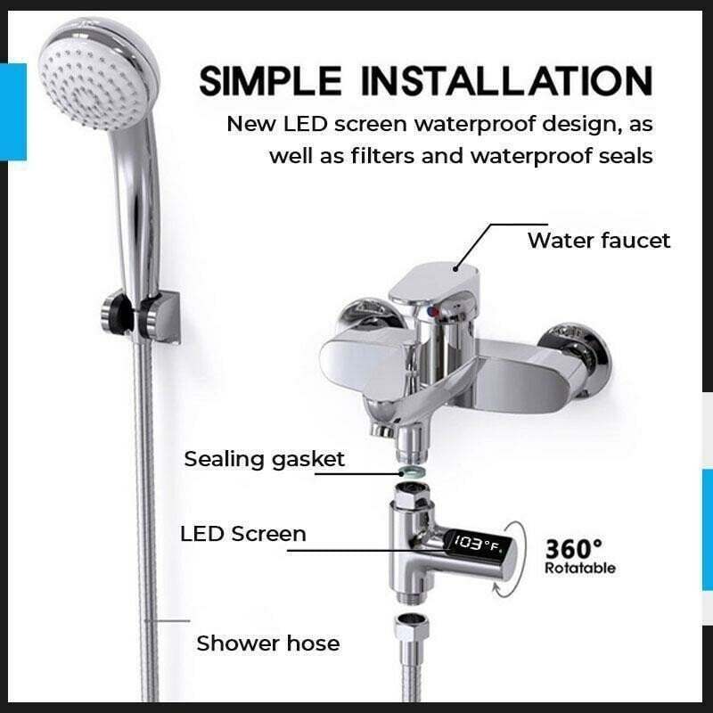 💥Blowout Sale- 49% OFF 🚿 New Type Shower Thermometer-SLOOSELYK
