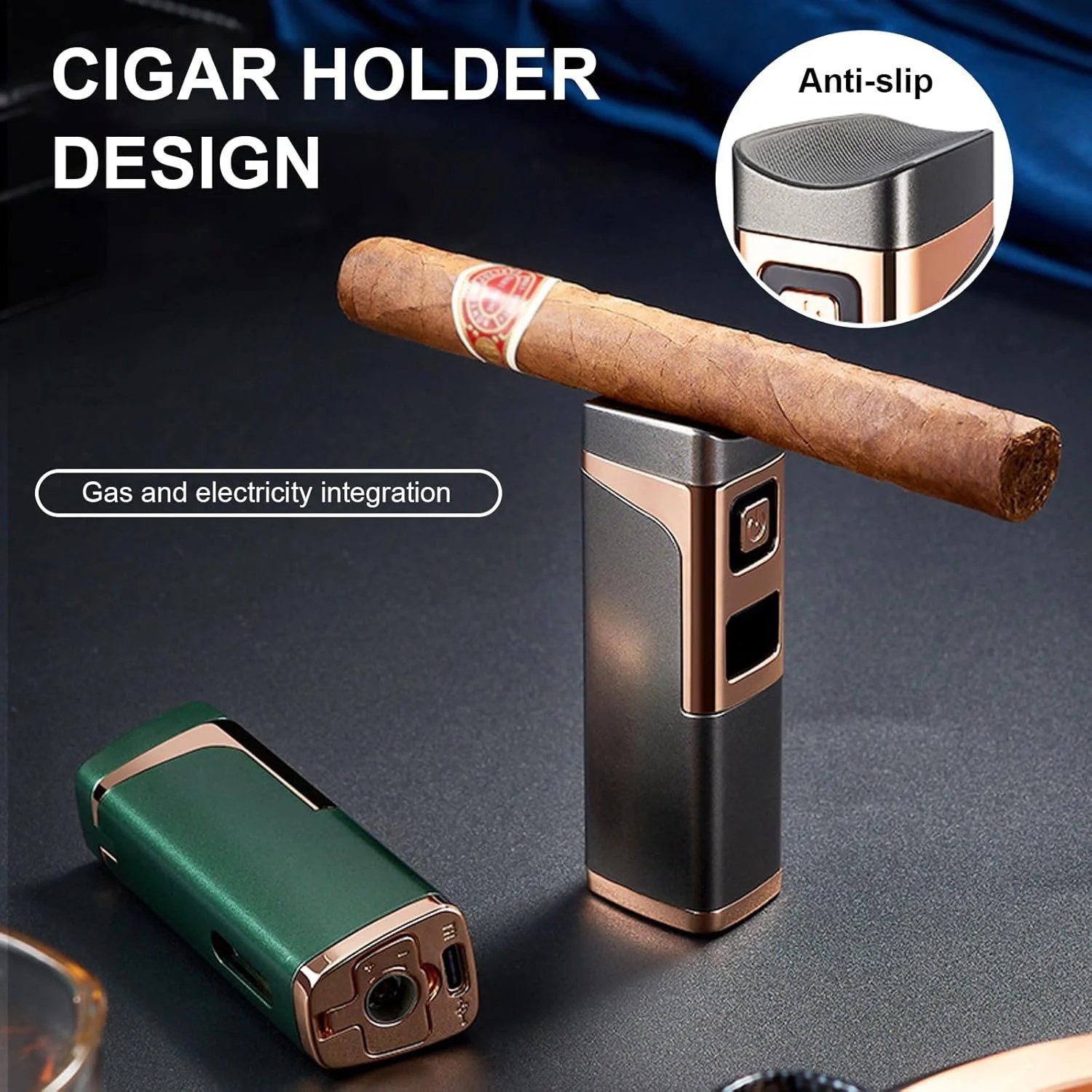 🔥Three-Fire Direct Blue Flame Lighter-SLOOSELYK