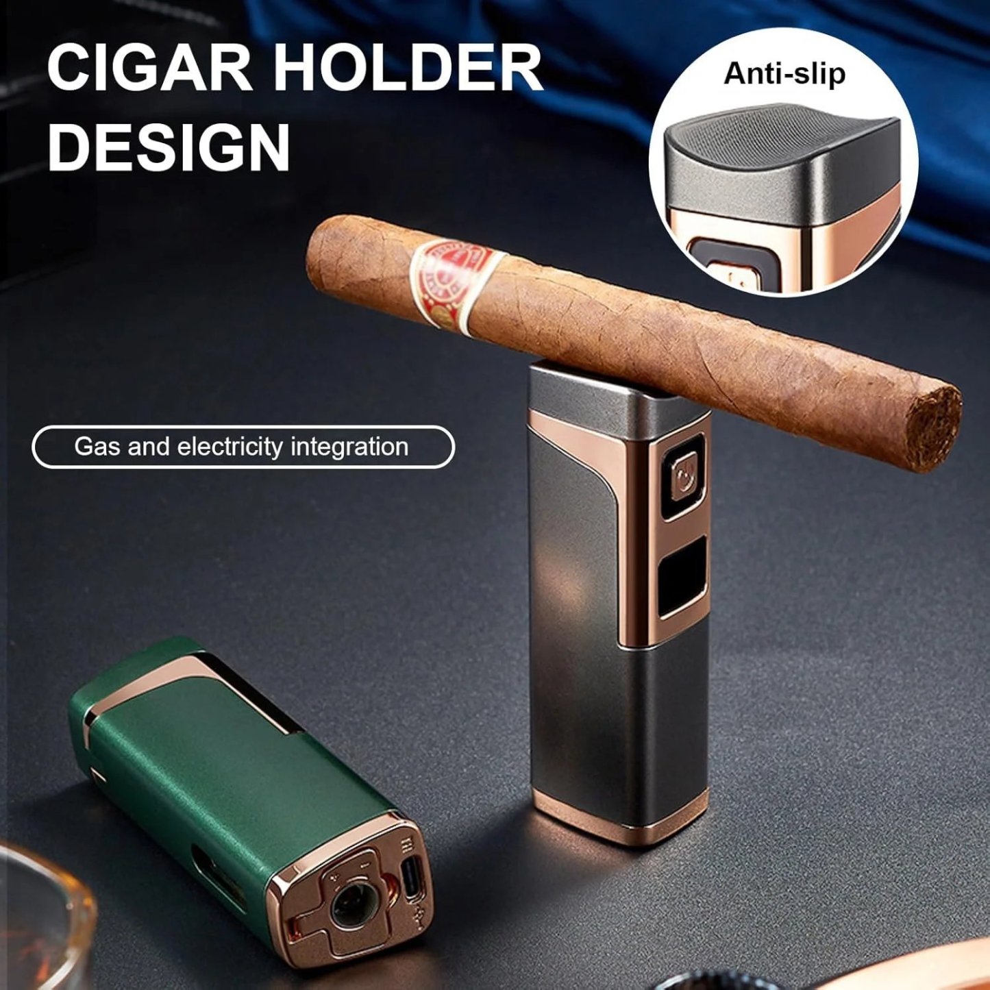 🔥Three-Fire Direct Blue Flame Lighter-SLOOSELYK
