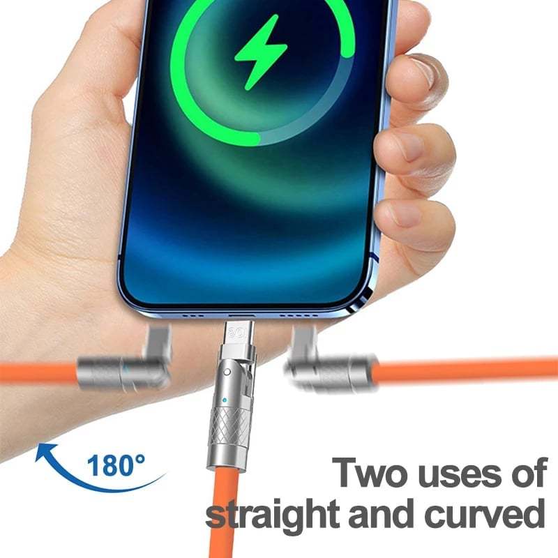180° Rotating Fast Charge Cable-SLOOSELYK