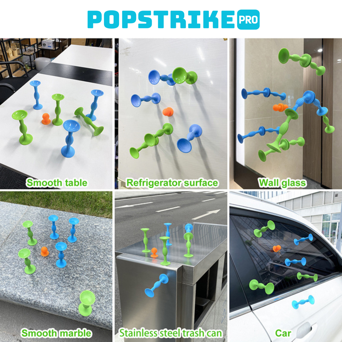 PopStrike Pro – Safe Suction Cup Throwing Game for Indoor & Outdoor Fun