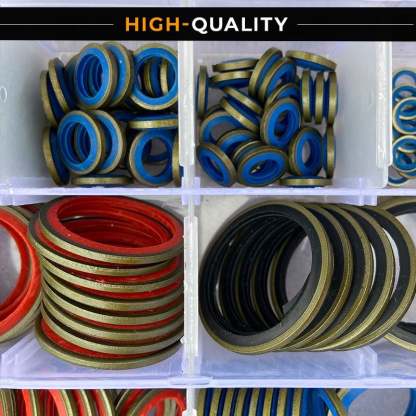 100pcs/ 245pcs Assorted Sealing Gasket Set-SLOOSELYK