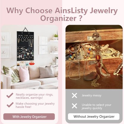 🔥Felt Hanging Jewelry Organizer-SLOOSELYK