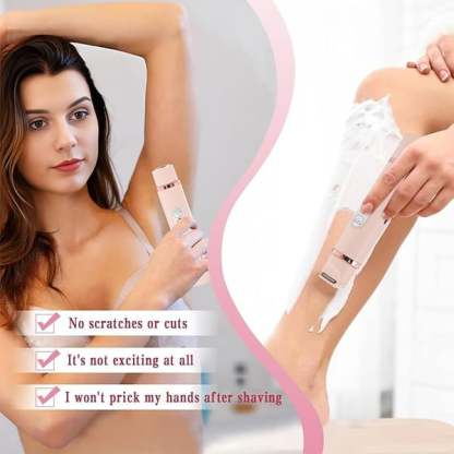🏆Only £12.99 Last Day Promotion!🎁Comfort 2 in 1 Electric Lady Shaver