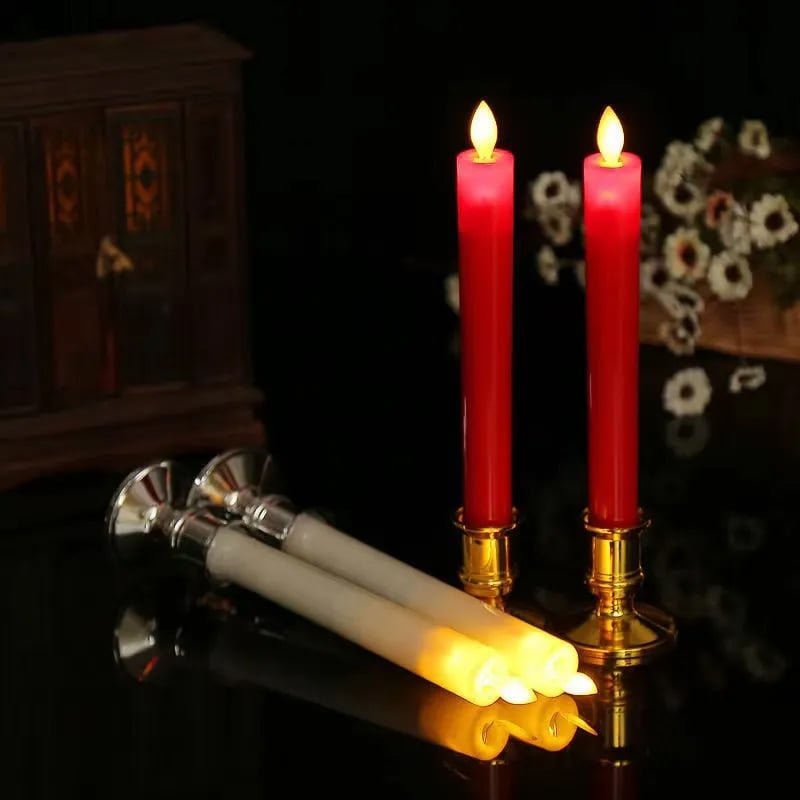 Hot Sale🔥New Simulation Flameless LED Electronic Candles-SLOOSELYK
