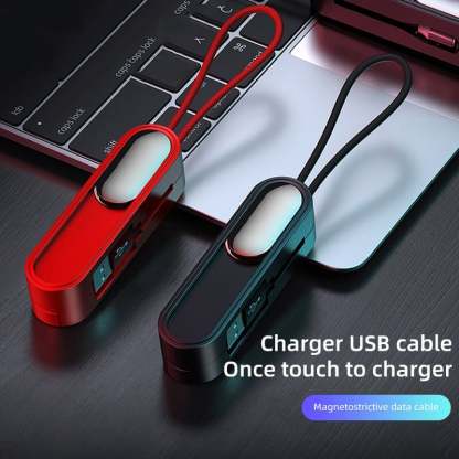 3 in 1 Short Magnetic USB Cable-SLOOSELYK