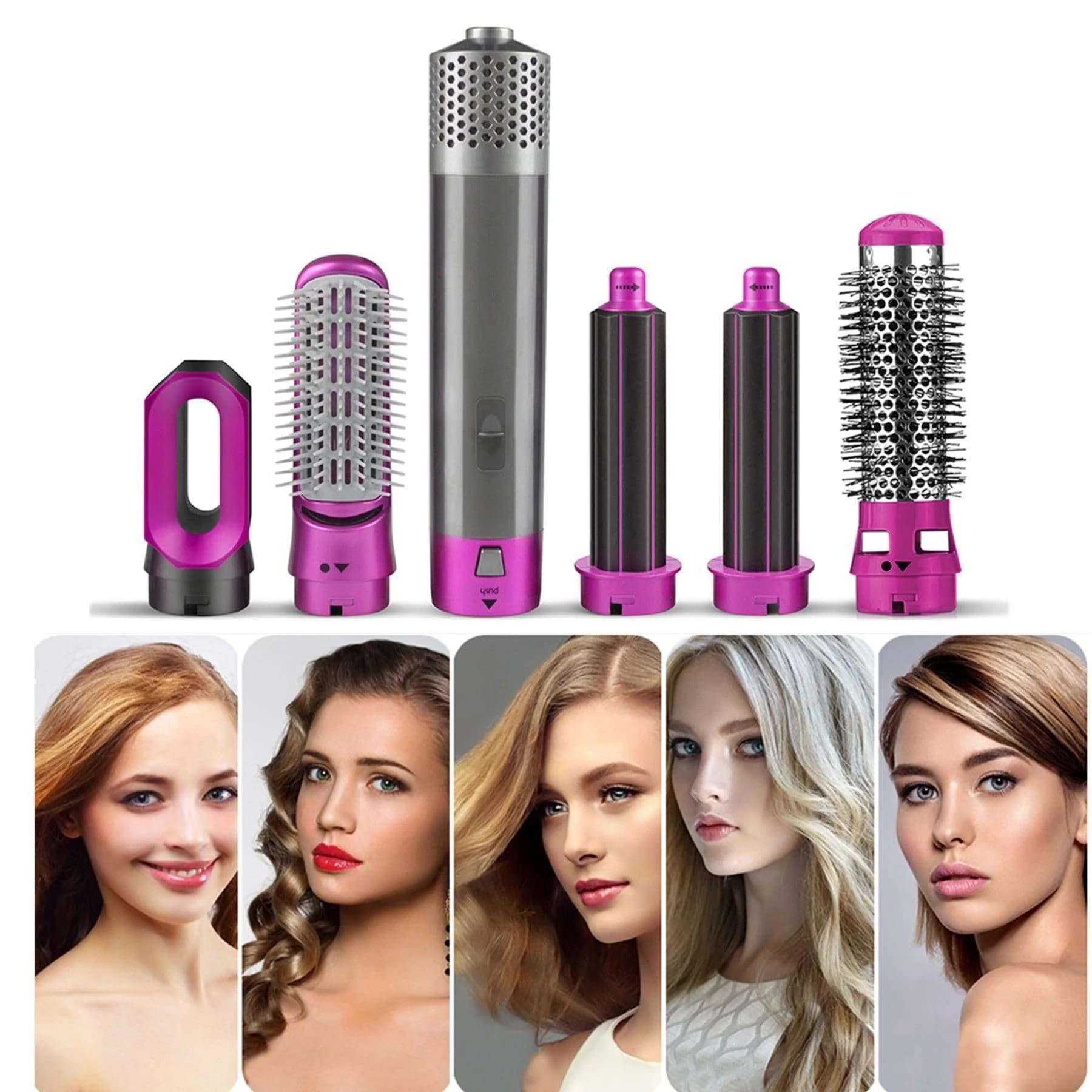 🎉Last Day Promotion 75% OFF🔥 5 in 1 Complete Hair Styler-SLOOSELYK
