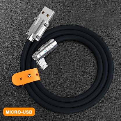 180° Rotating Fast Charge Cable-SLOOSELYK
