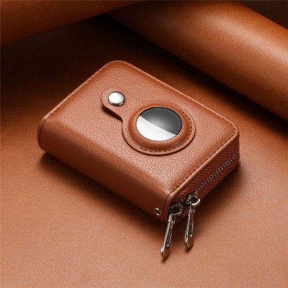 Smart  Zipper RFID Slim Leather Wallet-SLOOSELYK
