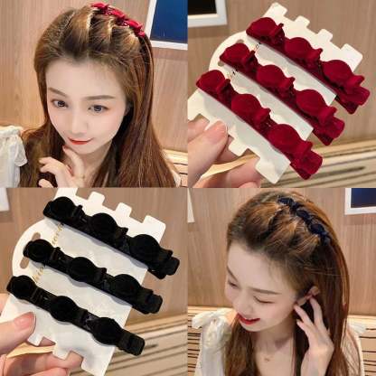 🌸Flocking Braided Hair Clip-SLOOSELYK