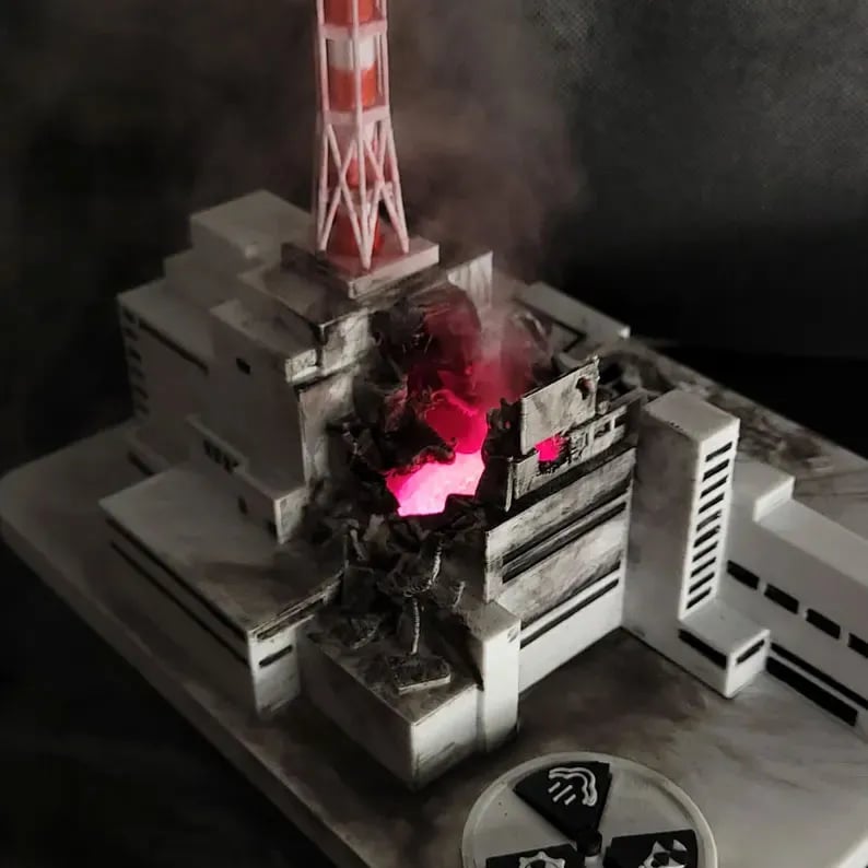 Chernobyl Nuclear Power Plant Model Air Humidifier-SLOOSELYK