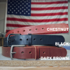 🔥Handmade Full-grain Buffalo Leather Belt (Jeffrey Morrison Handmade) - BUY 2 FREE SHIPPING