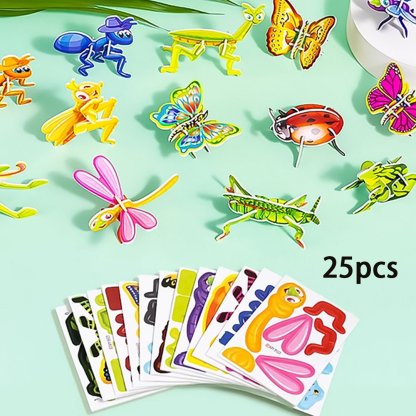 🔥Last Day Only £6.99!🔥Educational 3D Cartoon Puzzle🦖