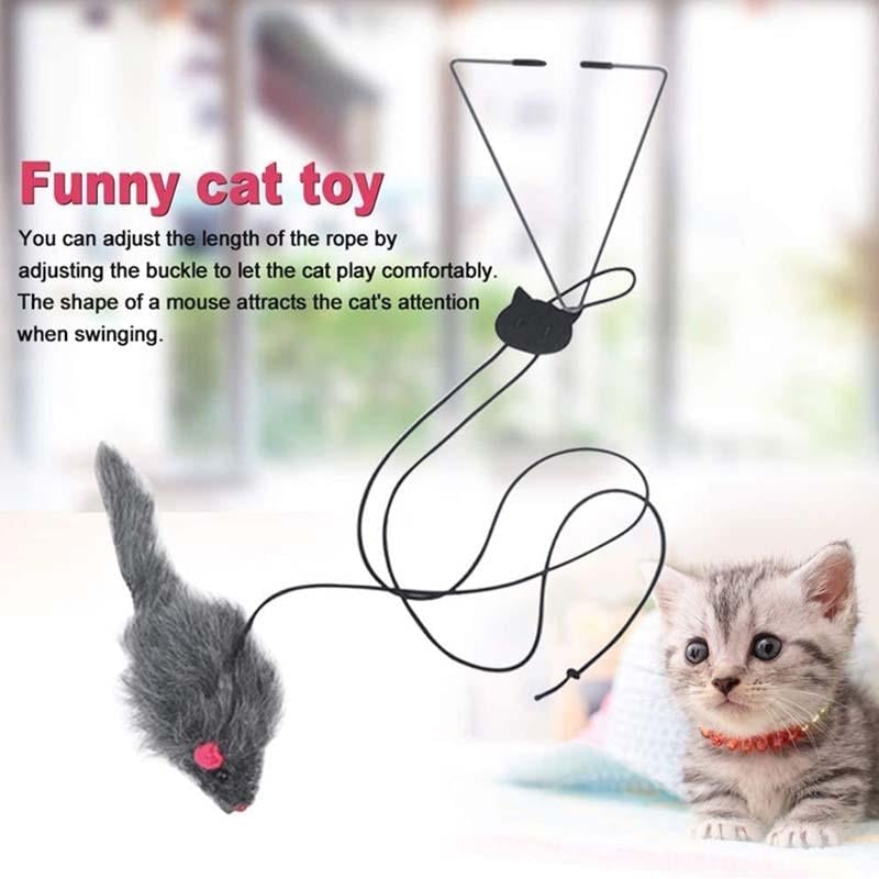 48% OFF-Hanging Door Bouncing Mouse Cat Toy,BUY 3 GET 4 FREE (7 PCS & FREE SHIPPING)-SLOOSELYK