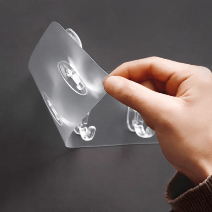 (🎉New Year Sale - 49% OFF) Multifunctional Transparent 6 Hooks ⚡-SLOOSELYK