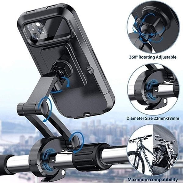 🔥49%OFF🔥Waterproof Bicycle & Motorcycle Phone Holder-SLOOSELYK