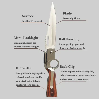 (🔥Last Day Promotion - 70%OFF) Multifunctional Kitchen Outdoor Folding Knife
