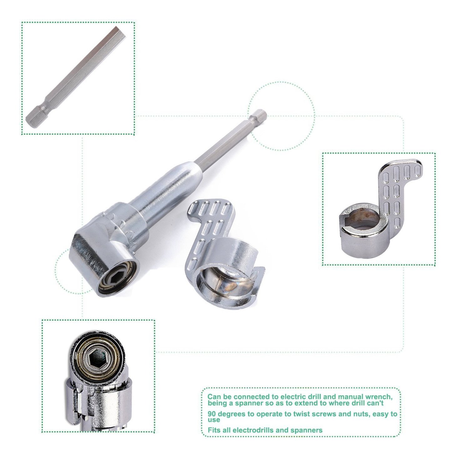 🔥 HOT SALE -105 Degree Right Angle Drive Drilling-SLOOSELYK