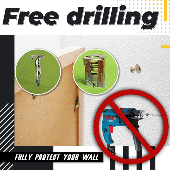 (🎅EARLY XMAS SALE - 48% OFF)Self-Drilling Anchors Screws-SLOOSELYK