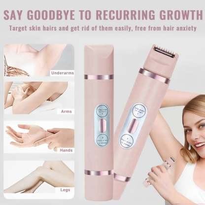🏆Only £12.99 Last Day Promotion!🎁Comfort 2 in 1 Electric Lady Shaver