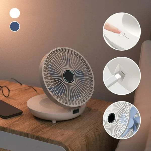 🔥Hot Sale 🔥Portable wall-mounted fan👍-SLOOSELYK