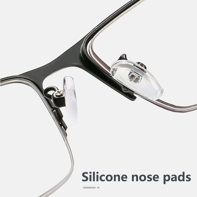 MENS FASHION TITANIUM ULTRA-LIGHT SHOCKPROOF IMPACT-RESISTANT READING GLASSES-SLOOSELYK