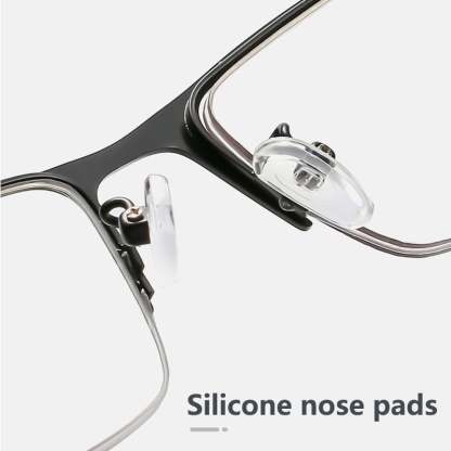 MENS FASHION TITANIUM ULTRA-LIGHT SHOCKPROOF IMPACT-RESISTANT READING GLASSES-SLOOSELYK