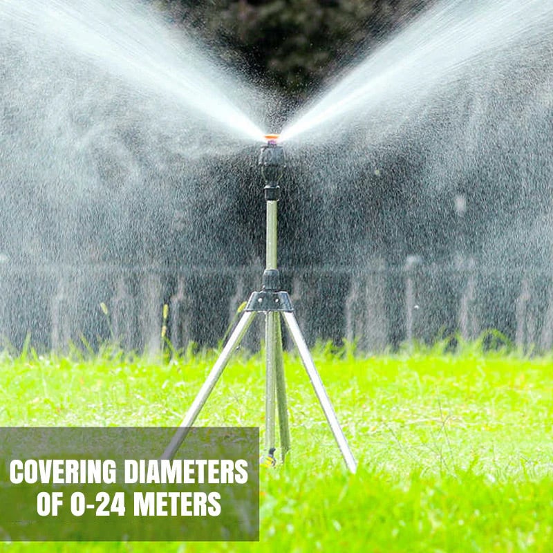360° Automatic Rotating Irrigation Sprinklers