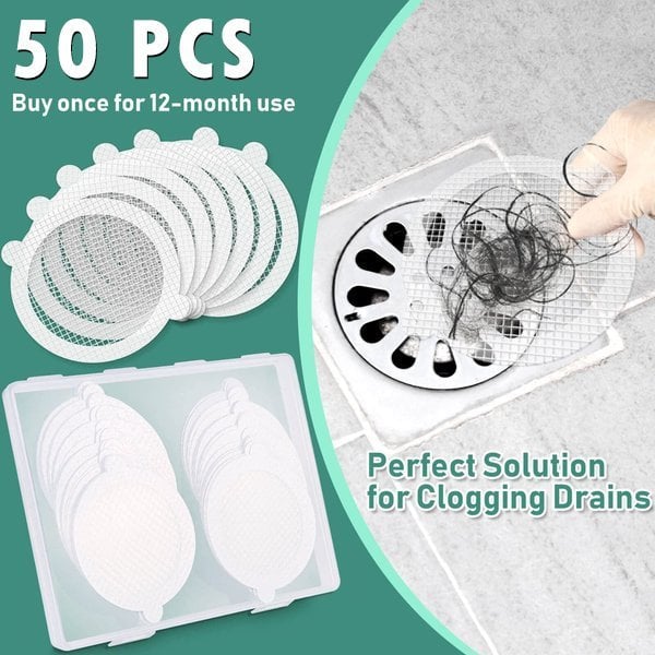 Disposable Shower Drain Hair Catcher-SLOOSELYK