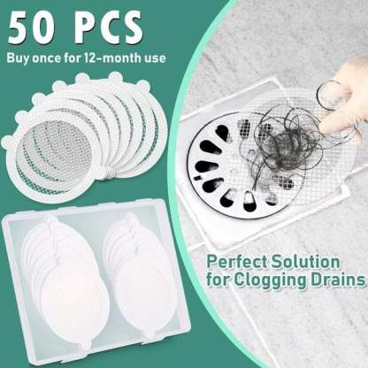 Disposable Shower Drain Hair Catcher-SLOOSELYK