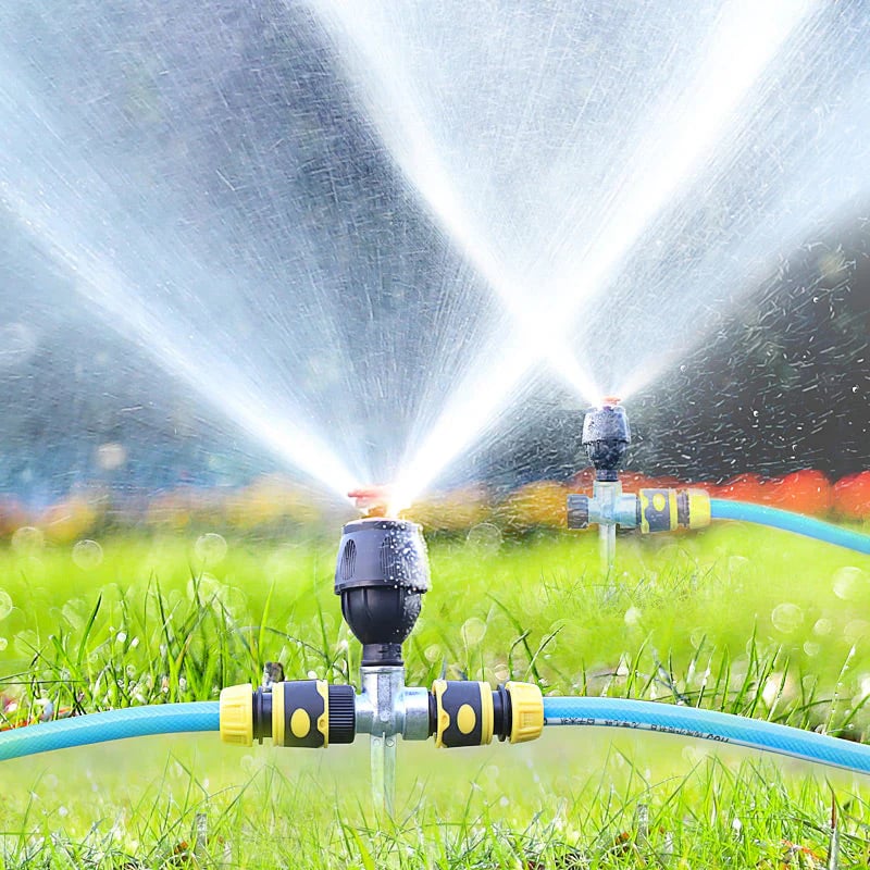 360° Automatic Rotating Irrigation Sprinklers