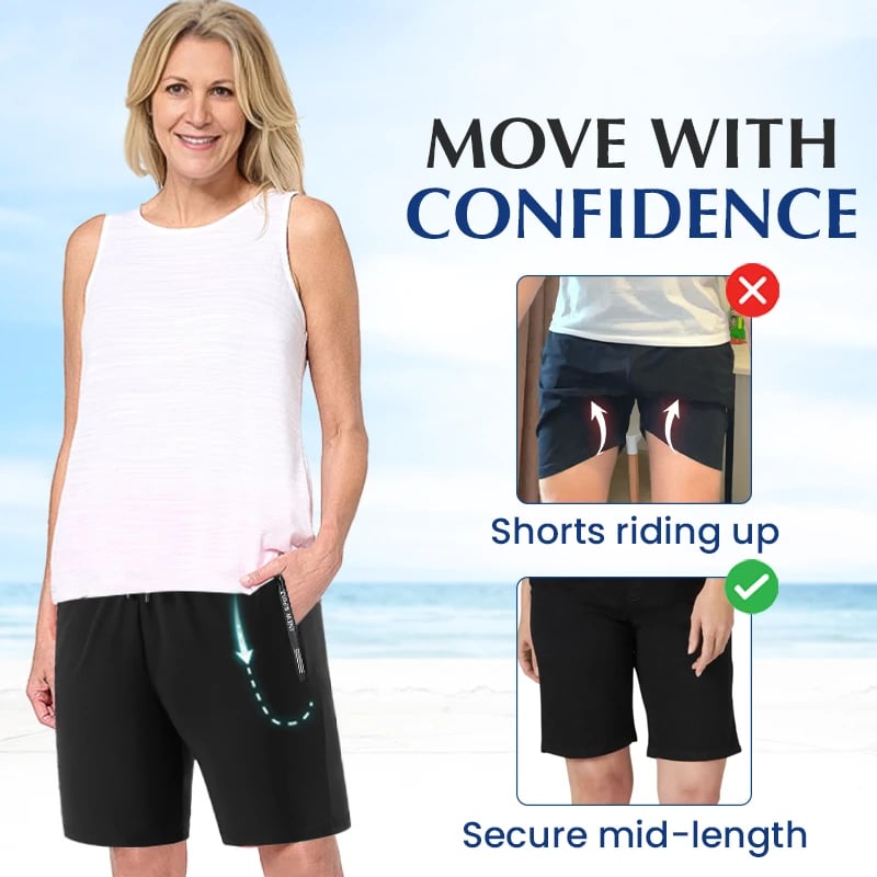 🎁LAST DAY SALE 49% OFF🌊Ice Silk Quick Drying Stretch Shorts❄️