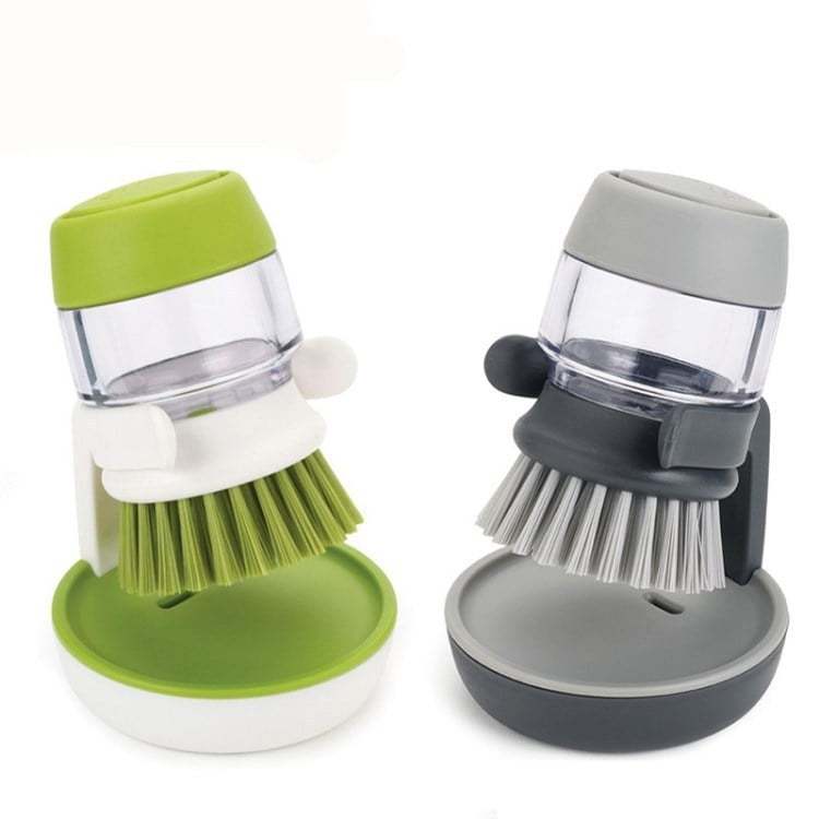 (Hot Sale- 48% OFF)Kitchen Soap Dispensing Palm Brush-SLOOSELYK