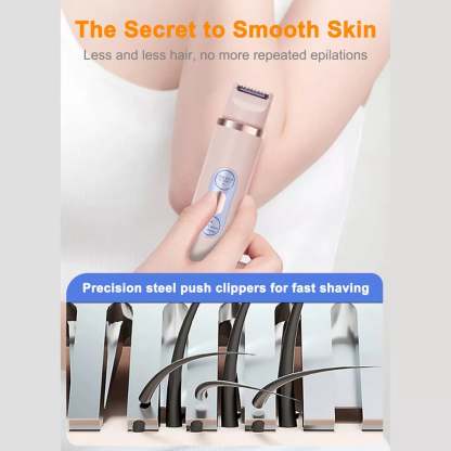 🏆Only £12.99 Last Day Promotion!🎁Comfort 2 in 1 Electric Lady Shaver