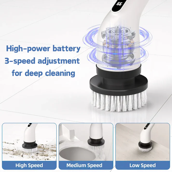 9-in-1 Cordless Electric Cleaning Brush
